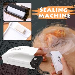 Plastic Sealing Machine Portable Mini Sealing Machine Rechargeable Heat Sealer Food Snack Packing Bag Sealer Kitchen Accessories