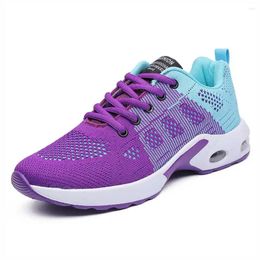 Casual Shoes Two Tone Playform Women's Training And Exercises Vulcanize Sneakers Summer Fashion Ladies Sport Hospitality Top Grade