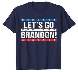 Lets Go Brandon Us Flag Colours Vintage TShirt Men Clothing Graphic Tees EE5799273