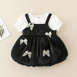 Clothing Sets Baby Girl Clothes 2024 Korean Summer Outfits Suits For Kid Born Dress Set 2-Pieces Suit 0-3 Year Old