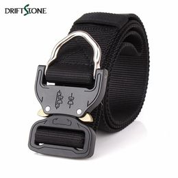 Tactical Nylon Belt Men SWAT Military Equipment Paintball Knock Off Army Mens Heavy Duty US Soldier Combat Belts 3 8cm 209g