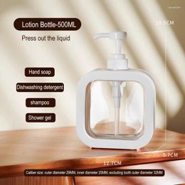 Liquid Soap Dispenser Large Capacity Travel Lotion Bathroom Shower Shampoo Hands Sanitizer Press Bottle Portable Plastic