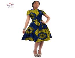 Abito intero in Africa per donne Abiti di stampa in cera africana Dashiki Plus Size Africa Africa Abito da ufficio WY0826756776