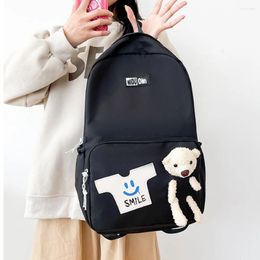 Backpack Kawaii For Teenage Girls School Bag Waterproof Bagpack Teens College Student Schoolbag Travel Shoulder Mochilas