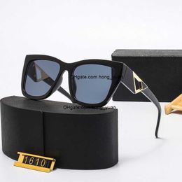 Designer Sunglasses Womens Luxurys Eyeglasses Goggle Outdoor Beach Sun Glasses For Man Woman Mix Color Optional Triangular signature with Original Box