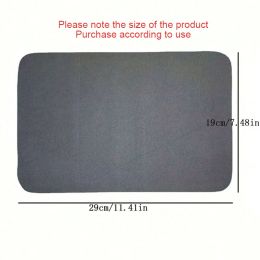 Super Absorbent Coffee Dish Anti-slip Kitchen Draining Mat Quick Dry Bathroom Supplies Rug Pad Tableware Placemat