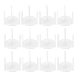 100pcs Pizza Saver Stand Tripod Box Stack Tabletop Takeout Support Takeaway Table Stands Frame Tripods Stackable Toppings