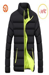 Winter Jacket Men Clothes 2018 Solid Colors Ultralight Parka Mens Jackets And Coats Stand Collar Bubble Coat Puffer Jackets2691230