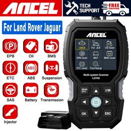 ANCEL LD700 OBD2 Scanner All Systems Diagnostic Tool Cheque Engine ABS TPMS Oil Reset OBDII Code Reader for Land Rover Jaguar JLR