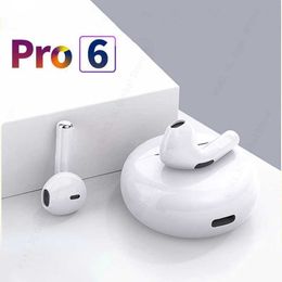 Headphones Earphones Air Pro 6 TWS wireless Bluetooth earphones for Android iPhone S24514