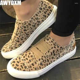 Fitness Shoes Large Size Women's Spring Autumn Canvas Breathable Sneaker Women Elastic Band Casual Loafers Ladies Flat Vulcanised