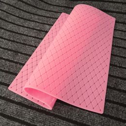 Grids Diamond Lace Cake Silicone Mould Fondant Mousse Sugar Craft Icing Mat Pad Cake Decoration Tool Pastry Baking Tools K486 201023 2485