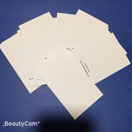 Good items 100pcs pack 9X5 5cm black Letter C Jewelry paper card Jewelry gift vip card Packaging label Wholesale 242k