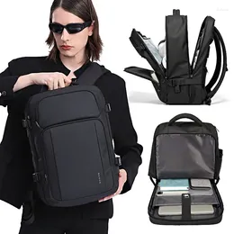 Backpack BANGE Travel Men Business School Expandable USB Bag Large Capacity 15.6 Laptop Waterproof Backpacks Mochilas