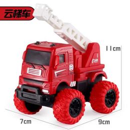 Diecast Model Cars Engineering vehicles toys construction excavators tractors bulldozers fire trucks models childrens cars friction power toys childrens g