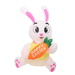 Party Decoration Inflatable Easter Decor Glow Props Cute Built In LED Lights Outdoor Yard Ornament For Holiday Indoor Lawn Weatherproof