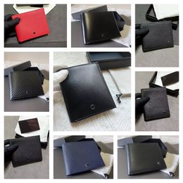 Top Designer Genuine Leather Purse Card Holder Men Women Short Wallet Fashion Card Pocket Money Bag Luxury Clutch Folding Wallets Passport Purses High quality