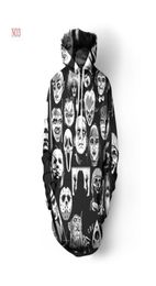 mens Designer Hoodies For Men Sweatshirt Lovers 3D Skulls Hoodies Coats Hooded Ogreish Pullovers Tees Clothing S5XL 6131003