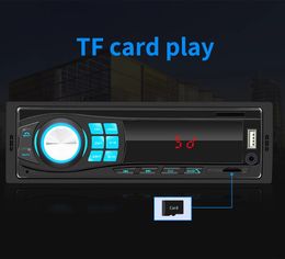 Car Radio In Dash 1 Din Tape Recorder MP3 Player FM Audio Stereo USB SD AUX Input ISO Port Bluetooth Autoradio 8013