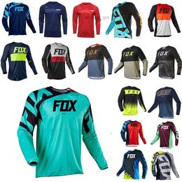 Cycling Shirts Tops Motocross Mountain Enduro Bike Clothing Bicycle Moto Downhill T-shirt Women Men Cycling Jersey MTB HPIT FOX