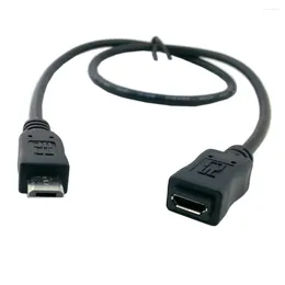 Computer Cables Micro USB Cable 2.0 Male To Female Cord Type For Tablet & Phone MHL OTG Extension 0.5m 1.5m