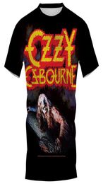 CLOOCL Singer Ozzy Osbourne 3D Printed Tshirts Mens Casual Clothes Slim Short Sleeve Street Style Shirts Teens Tops4224167