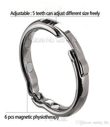 Adjustable SIZE Glans Ring Magnetic Sheath Compound Male Circumcision Ring Penis Ring Extend Sex Time Sex Toys for Men2723504