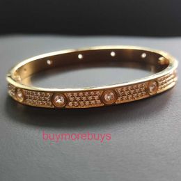 Designer Screw Bangle Bracelet Nails Love Luxury Jewelrys Carer Original Trendy 18K Gold Diamond for Women Men Nail Bracelets Silver Jewelry Bracelet VC15
