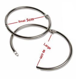 BDSM Gear Breast Bondage Rings Boobs Restraint Sex Toys Fetish Female Adult Novelty Small Large Size Drop Ship Whole Cheap3762377