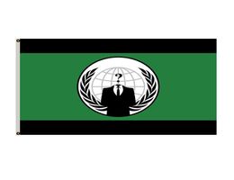 Anonymous Flag 150x90cm 3x5ft Printing Polyester Club Team Sports Indoor With 2 Brass Grommets2254072