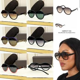 Top Quality Designer Sunglasses Luxury Sunglass Men Women Sun Glasses Celebrity Driving Sunglass for Ladies Fashion Eyeglasses FT1033 SIZE 59-15-140