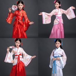 2020 Traditional Chinese Dresses For Women Phoenix Party Embroidery Hanfu Cheongsam Dance New Year Costumes For Girls 100-170CM 273h