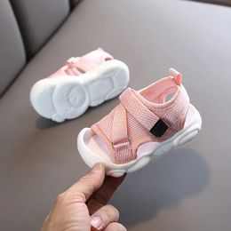 Girl beach sandal Summer Baby Sport Sandals Boys Net Cloth Kids Infant Sneakers 240527