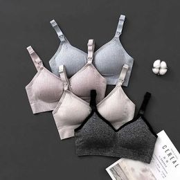 Maternity Intimates Nursing Underwear Stretch Big Breakfeeding Bra d240527