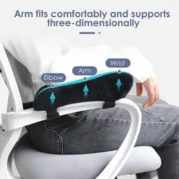Pillow Chair Armrest Adjustable Elbow Pads Arm Rest For Home Office Chairs Comfy Gaming Wheelchair Gift Long Hour Workers