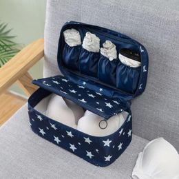 Travel Multi-function Bra Underwear Packing Organizer Bag Socks Cosmetic Storage Case Large Capacity Women Clothing Pouch Bags 2119