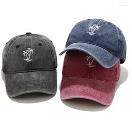 Ball Caps Washed Cotton Hip Hop For Men Women Gorras Snapback Adjustable Baseball Cap Casquette Embroidered Hat Para Hombres