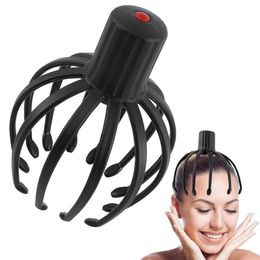 Scalp Massager Electric Head Massager 12-Claw Massage Cordless Portable USB Rechargeable Head Relaxing Massager with 3 Modes 240527