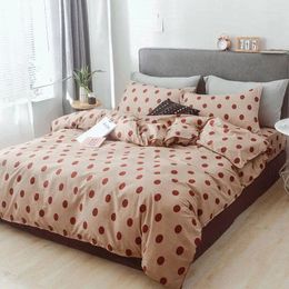 Bedding Sets 37 Pink 4pcs Girl Boy Kid Bed Cover Set Duvet Adult Child Sheets And Pillowcases Comforter 2TJ-61023