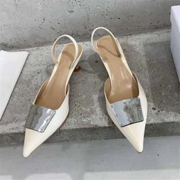 Sandals Toe s Casual Summer Fashion Pointed Shoes Women Concise Genuine Leather Chaussure Femme Size 790 Sandal Caual Fahion Shoe C 0ed oncie hauure