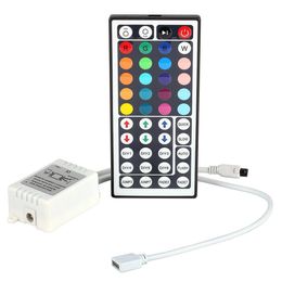 Rgb Controllers 44 Keys Ir Remote Controller For Smd 5050 3258 Led Strips 7 Mode Light Box Drive Dc 12V Strip Drop Delivery Lights L Dhrsx