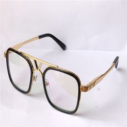 The latest selling pop fashion design optical glasses square frame 0947 top quality HD clear lens with case simple style transparent ey 2922