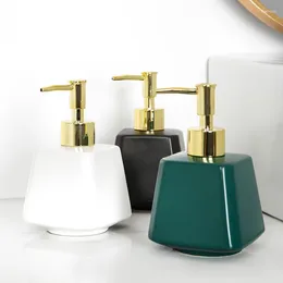 Liquid Soap Dispenser Household Ceramic Emulsion Bottles Can Be Bottled By Pressing Toilet Cosmetic Hand Sanitizer And Shower Gel Bottles.