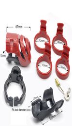 2022 adultshop Devices Male Cage Natural Short Cock Resin PA 3D Lock With 4 Size Penis Ring Adult Bondage BDSM Product Sex Toy 3 Color A3577951088