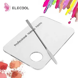 Nail Art Kits Clear Polish Mixing Spatula Convenient Stainless Steel Gel Mixer Innovative Acrylic Stamping Plates