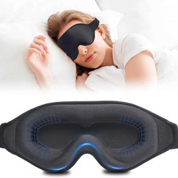 Sleep Masks 3D Sleeping Mask 99% Blockout Light Sleep Mask For Eyes Soft Sleeping Aid Eye Mask for Travel Eyeshade Breathable Slaapmasker Q240527