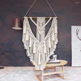 Tapestries Decorative Cotton Rope Handcrafted Macrame Wall Blanket Home Decoration For Office