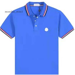 Monclar Shirt Men's T-Shirts Mens Polos Design T-Shirt Spring Jacket Tees Vacation Short Sleeve Casual Letters Printing Tops T Shirt dea6