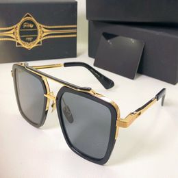 Top Original high quality Designer A DITA SEVEN Sunglasses for men famous fashionable Classic retro luxury brand eyeglass fashion desig 341q