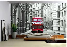 Wallpapers Custom Po Wallpaper Large 3D Stereo Romantic Retro TV Backdrop Mural Landscape Home Decoration